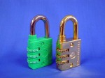 L4 - Combination Lock - 1/4” shackle (resettable)