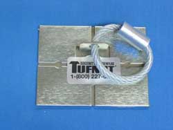 LP34 - Adhesive Security Plate with loop - 3.0