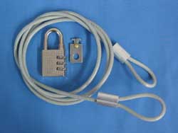 LPMC6CL - Medium Cable Microslot Laptop Lock
