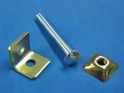PBX - Padlock Bolt Anchor - 1” tab - no adhesive