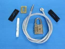GN2SLC3 - Superglue Computer Security Cable System with Lock